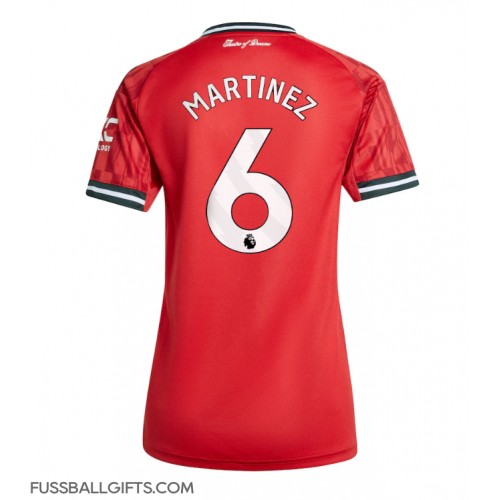 Manchester United Lisandro Martinez #6 Fußballbekleidung Heimtrikot Damen 2025-26 Kurzarm